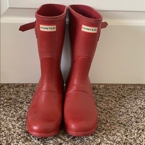 Hunter rain boots